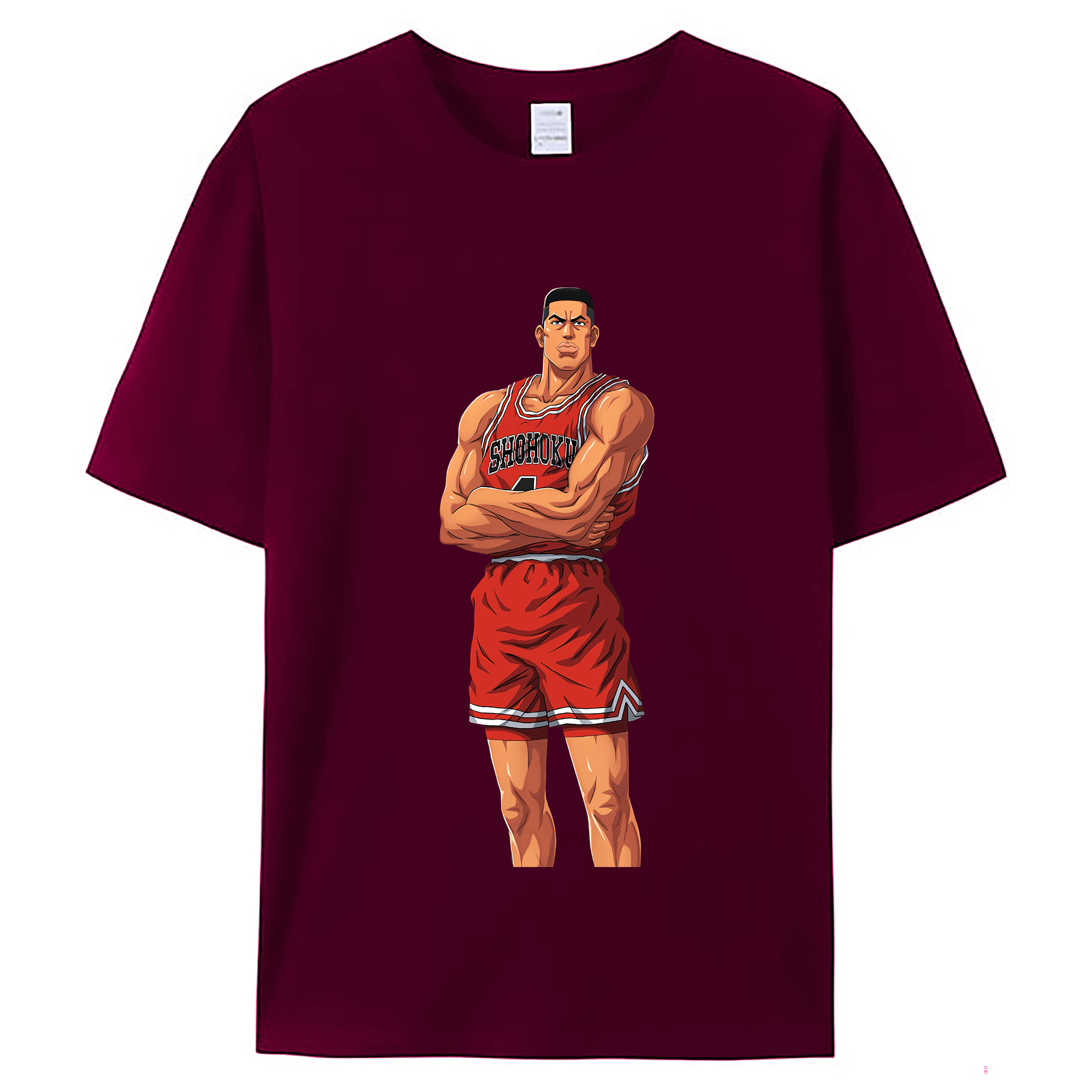（画像用） SLAM DUNK／スラムダンク レディースカジュアルプリントTシャツ（綿100％）